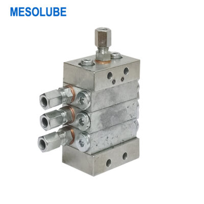 遞進式潤滑單片式鍍鋅分配器6位