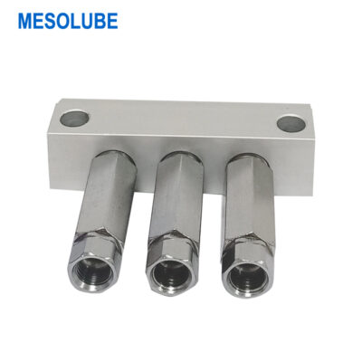 單線lube加壓式注塑機分配器3位